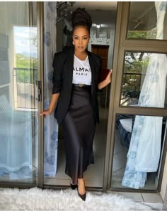 Look Working Girl, Stylish Business Outfits, Modest Casual Outfits, Modest Dresses Casual, Looks Black, Classy Work Outfits, Stylish Work Outfits, Classy Casual Outfits