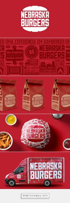 an advertisement for the nebaska burgers, which is being advertised on its website