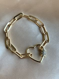 Turkish Gold Jewelry, Gold Necklace Wedding, Bracelet Valentines, Lock Bracelet, Gold Jewelry Simple Necklace, Bracelet Heart, Heart Lock, Link Chain Bracelet, Gold Jewelry Simple