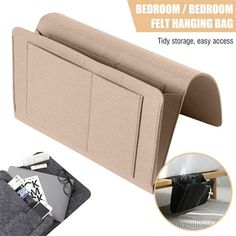 the bed room / bedroom felt hanging bag is easy to carry and hold everything you need