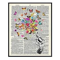 Dictionary Art Print, Dictionary Art, Poster Pictures, Picture Photo, Decor Home, Cool Gifts, Home Decoration, Butterflies, Shabby Chic