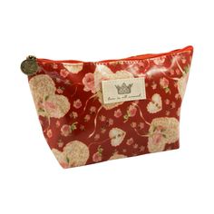 Retro Style Red Color Heart Shape Flower Pattern Cosmetic Pouch Glossy Finished Exterior Great for Organizing Space within Handbags Suitable for Everyday Carrying Cosmetics and Belongings Size: Approximately 8.5" (22 cm) W x 5" (13 cm) H x 2.25" (6 cm) D Imported *Please bear in mind that photo may slightly different from actual item in terms of color due to the lighting during photo shooting or the monitor's display. Color Heart, Cosmetic Pouch, Colorful Heart, Small Accessories, Stylish Fashion, Pouch Bag, Love Is All, Flower Pattern, Red Heart