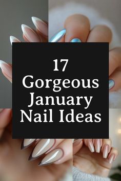 These January nail ideas are perfect for embracing winter in style. From frosty shades to minimalist designs, they’re so easy to love. January Nails, Winter Chic, Easy To Love, Minimalist Design, Nails, Design