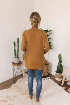 Down By The Bay Knit Cardigan (Camel) | Ships Free | Magnolia Boutique Basic Cardigan, Tops Graphic, Cozy Sweater