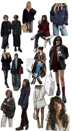 Look otoño, invierno Relaxing Outfits, Autumn Winter Outfits, Twin Outfits, Relaxed Outfit, Joe Cool, Uni Outfits, Outfit Mujer, Transition Outfits, 2025 Fashion