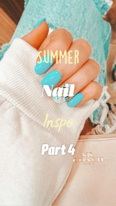 Nails 2023 Trends Summer Short, Acrylic Nails For Beach Vacation, Beachy Summer Nails 2023, Mail Inspo Summer 2023, Plain Nail Ideas Summer, Short Nails Ideas Simple Summer Blue, Nails Acrylic Beach Summer, Cute Short Nail Ideas For Summer, Summer Vibes Nails Short