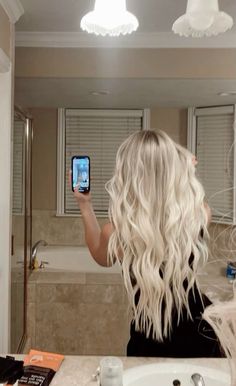 Bellami Pearl Blonde Extensions, Bleach And Tone With Root Smudge, Curled Blonde Hair Long, Blonde Hair Inspiration Platinum, Blonde Long Extensions, Hair Colors Ideas For Blondes, Hairby Chrissy Blonde, Bleach Blonde Long Hair, Very Blonde Hair Color Ideas