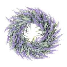 PRICES MAY VARY. Wreaths for Front Door: Artificial plastic garland, realistic appearance, will not wither and fade, more durable than real plants. Purple lavender garlands create a romantic atmosphere with a unique style for all seasons. Size: Approx. 28 x 28 x 4cm / 11.0 x 11.0 x 1.6in. Purple Lavender: Vibrant colors and vivid natural forms. Spring wreaths for front door creating a natural ambience for house and farmhouse all year around. Spring wreaths are perfect for front doors, mantels, a Lavender Wreaths, Farmhouse Garland, Feuille Eucalyptus, Purple Wreath, Lavender Wreath, Wall Window, Wedding Spring, Lavender Wedding, Outside Wedding