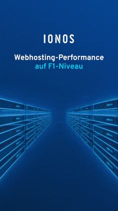 an image of a blue background with the words webhosing - performance aff - niveau