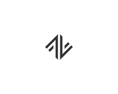 the letter m is made up of two lines and has been placed on top of each other