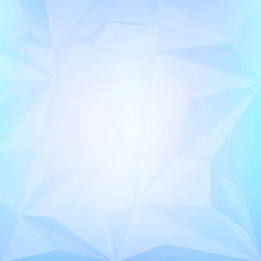 an abstract blue and white background with low poly design for text or graphic purposes in the center