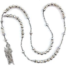 PRICES MAY VARY. Beautiful rosary necklace for prayers, events, gatherings San Judas Many different colors Jude the Apostle Christianity Beautiful rosary necklace for prayers, events, gatherings Affordable Spiritual Rosary For Meditation, Spiritual Rosary With Spacer Beads, Silver Beaded Rosary For Meditation, Silver Rosary With Faceted Beads, Silver Rosary With Round Beads For Meditation, Silver Rosary With Faceted Round Beads, Beautiful Rosary, Rosary Necklace, Flower Of Life