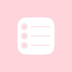 a pink background with a white button on the left side and two buttons on the right side