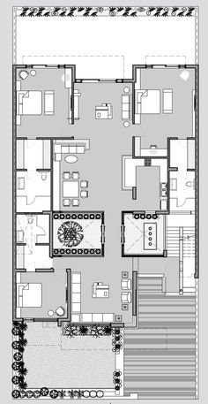 the floor plan for an apartment building