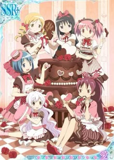 Holy Quintet, Anime Bg, Mahō Shōjo Madoka Magica, Four Movie, Magia Record, Sayaka Miki, Mahō Shōjo, Destroyer Of Worlds, Magical Power