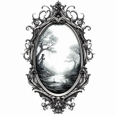 Mirror Clipart in Chiaroscuro Art Style: 4K Vector & SVG Mirror Clipart, Haunted Mirror, Class Art Projects, Chiaroscuro Art, Black Wall Decor, Different Kinds Of Art, Blog Banner, Broken Mirror, Spark Creativity