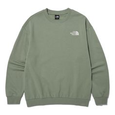 THE NORTH FACE Logo Essential Sweater 'Green' NM5MN91C The North Face Sweater, North Face Sweater, Green Sweater, The North Face Logo, The North Face, ? Logo, Green, Clothes