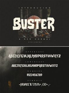 some type of font and numbers that are in different styles, with the letters below them