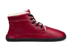 Women's burgundy fur-lined boots Winter [Free Exchange] | Ahinsa shoes 👣 Barefoot Boots, Burgundy Boots Ankle, Walking Barefoot, Boots Winter, Barefoot Shoes, Stylish Shoes, The Ordinary, Designer Shoes, Vegan Leather