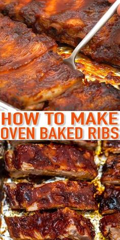 how to make oven baked ribs