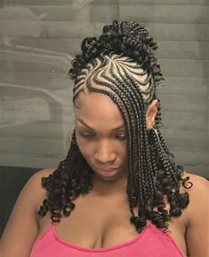 Top Braided Hairstyles, Cute Braid Styles, Goddess Twists, Short Curly Haircut, Braids For Women, Classy Looks, Stylish Naija, Short Box Braids Hairstyles, Pretty Braids