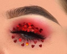 Valentine's Makeup, Maquillage Goth, Make Up Diy, Drag Make-up, Day Makeup Looks, Valentines Day Makeup, Valentines Makeup, Fairy Makeup, Makeup Hacks