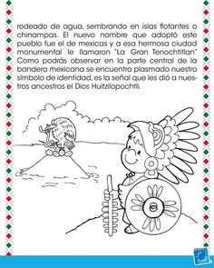 a coloring page with the words in spanish