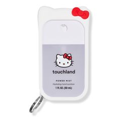 Touchland x Hello Kitty® Limited Edition Set - Touchland | Ulta Beauty Touch Land Hello Kitty, Hello Kitty Stocking Stuffers, Touchland Sanitizer Hello Kitty, Hello Kitty Touch Land, Hello Kitty Hand Sanitizer, Hello Kitty Yoga Mat, Cute Sanrio Items, Cute Gifts For Teens, Hello Kitty Stanley