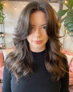 Haircut For Square Face, Square Face Hairstyles, Thick Wavy Hair, Wavy Haircuts, Haircuts For Wavy Hair, Styling Hair, Fresh Hair, Hair Stylies