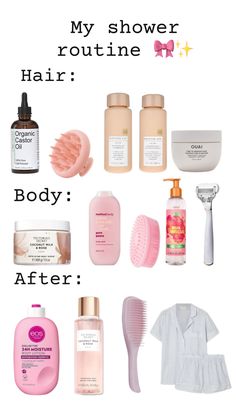 #shower #cleangirl #cleangirlaesthetic #cozy #bath #bathbomb #eos #lotion #shave #everythingshowerroutine #shampoo #soap #pretty #pink #grey #fyp #ouai #treehutscrub #treehut #haircare #skincare #pajamas #jammies #victoriassecret #perfume #clothes #ootd #grwm Eos Lotion, Cozy Bath, Shower Tips, Queen Hair, Glow Up Tips, Curly Hair Tips, Body Skin Care Routine