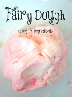 the cover of fairy dough using ingredients