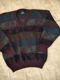 Designer Sweater, Mens Sweater, Sweater Design, Vintage Designer, Vintage Sweaters, Fall Outfit, Italian Fashion, New Vintage, Fashion Company