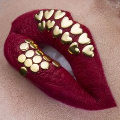 Makeup Avant Garde, Art Statement, Lip Designs