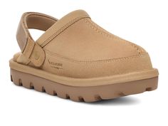 PRICES MAY VARY. Slip-on clog Suede upper Stitch detailing, padded collar Suede strap Comfort foam insole with textile lining Ugg Size Chart, Ugg Clogs, Suede Clogs, Koolaburra By Ugg, Womens Clogs, Womens Uggs, Back Strap, Ankle Strap Sandals, Mules Shoes