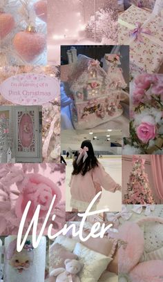 #Coquette #Dollette #Pink #Aesthetic #Winter #XMas #Christmas #Cute Coquette Winter Wallpaper, Winter Wallpaper Pink, Elvira Aesthetic, Fairy Aesthetic Pink, Sofia Aesthetic, Pink Backround, Aesthetic Xmas, Shiny Wallpaper, Winter Wonderland Wallpaper