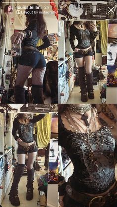 Alternative Outfits For Winter, Black Camel 311 Outfit, Concert Outfits Aesthetic, Bleached Shirt Ideas, Outfits With Vests, Curvy Alternative Fashion, Bizarre Fashion, Sinful Clothing, Fashion Fails