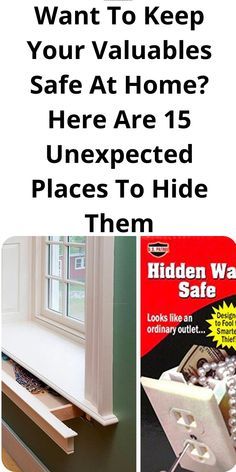 an advertisement for the hidden way safe window sealer that has been placed in front of a window