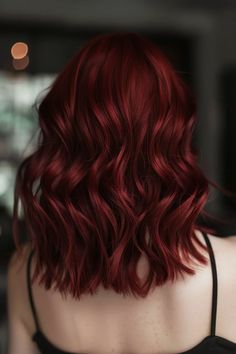 36 Cherry Cola Hair Ideas You Need To Try In 2024 Dark Red Hair Color Ombre, Ref Balayage, Witchy Red Hair, Ion Red Hair Color, Cool Red Hair Color, Rich Red Hair Color, Cool Toned Red Hair, Cherry Cola Red Hair