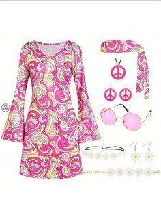 a woman's clothing and accessories including sunglasses, sun glasses, headbands