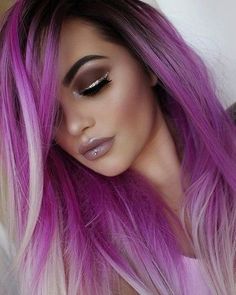 Hair Cut Ideas, Magenta Hair, Hair Hack, Hair Color Pastel, Pretty Hair Color, Bright Hair