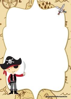 Pirate Hat Template, Pirate Template, Pirate Printables