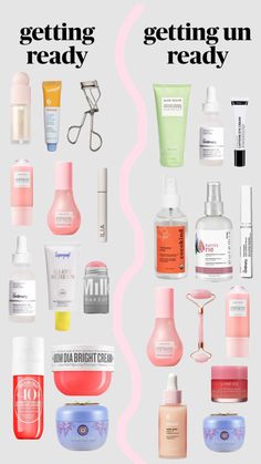 #grwmsummer Skin Care Routine Order, Basic Skin Care Routine, Perfect Skin Care Routine, Pretty Skin Care, Pretty Skin, Body Skin Care Routine