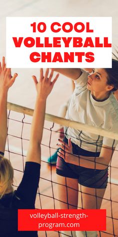 10 Cool Volleyball Chants Team Building Activities For Volleyball Players, Ace Volleyball Cheers, Good Volleyball Chants, Fun Volleyball Chants, Volleyball Kill Cheers, Volleyball Chants For Ace, Good Volleyball Cheers, Volley Ball Chants, Volleyball Game Themes Student Section