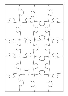 the missing piece of a puzzle is shown in black and white, with one missing piece