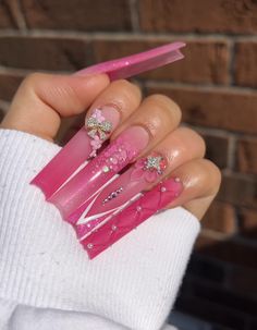 Regular Nails, Nail Inspired, Flare Nails, Dark Pink Nails, Nail Appointment, Acrylic Toe Nails, Colored Acrylic Nails, Basic Nails, Nail Candy