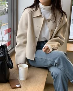 Winter Fashion Outfits Casual, Everyday Fashion Outfits, Casual Day Outfits, Quick Outfits, Easy Trendy Outfits, 가을 패션, Autumn Outfit, Korean Outfits, Casual Style Outfits