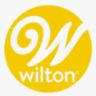 a yellow and white logo with the word william on it