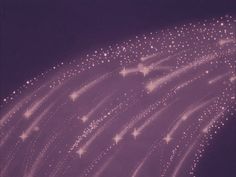 an image of fireworks in the sky with stars on it's side and purple background