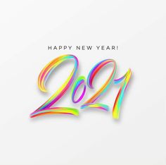 the new year is coming and it's time to celebrate with this colorful design