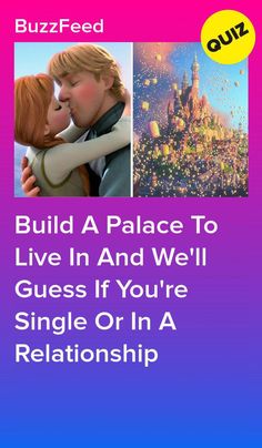 a poster with the words build a palace to live in and we'll guess if you